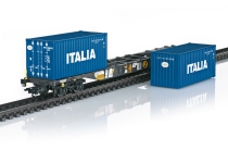 Märklin 47460 - H0 - 2-tlg. Set Containertragwagen Sgns mit 3 Containern, AAE, Ep. VI